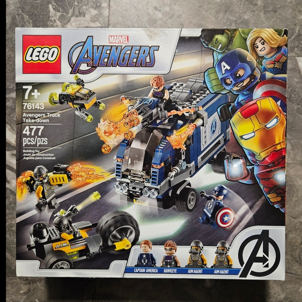 LEGO Marvel Avengers Truck Takedown Building Kit NEW
